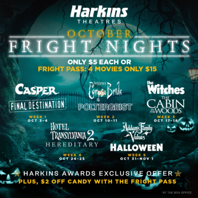 Harkins Theatres - Fright Nights