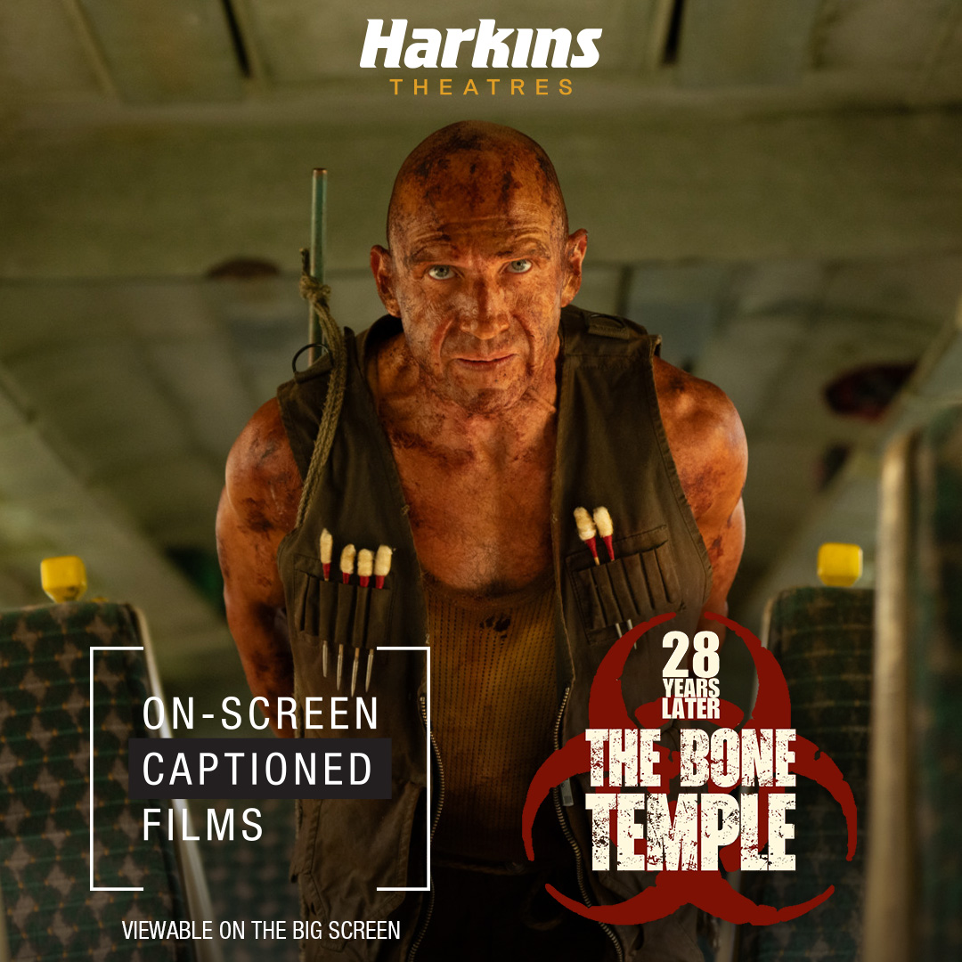 Harkins Theatres – 28 Years Later: Bone Temple (on-screen captioned)