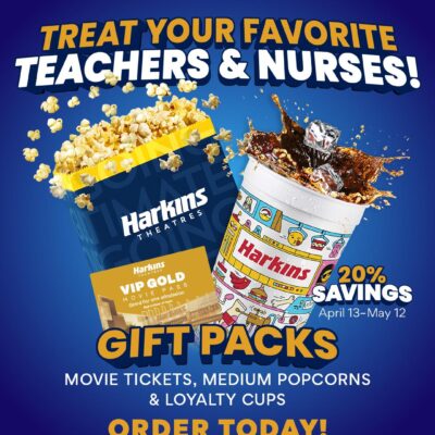 Harkins Theatres – Celebrate Teacher and Nurse Appreciation Week